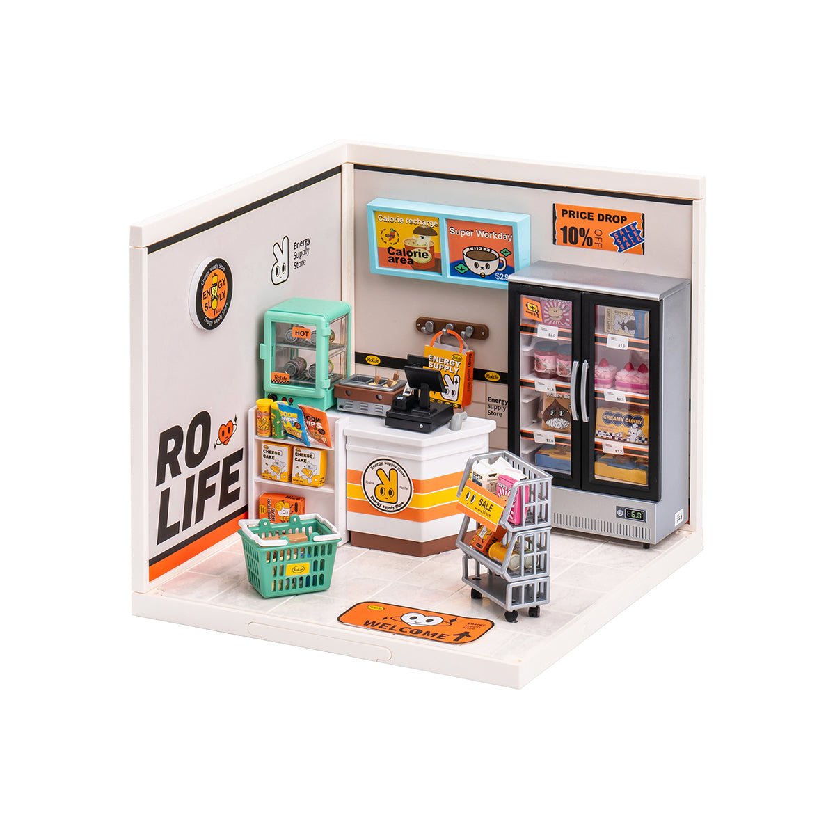 Energy Supply Store DIY Miniature House