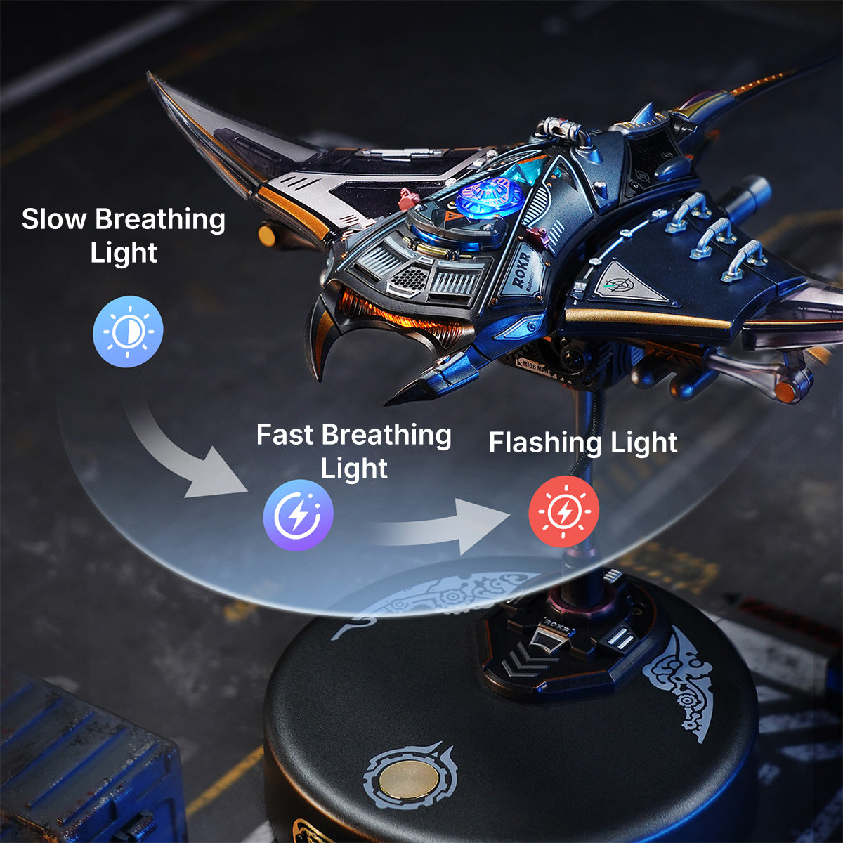 Manta Ray Mechanical 3D Puzzle