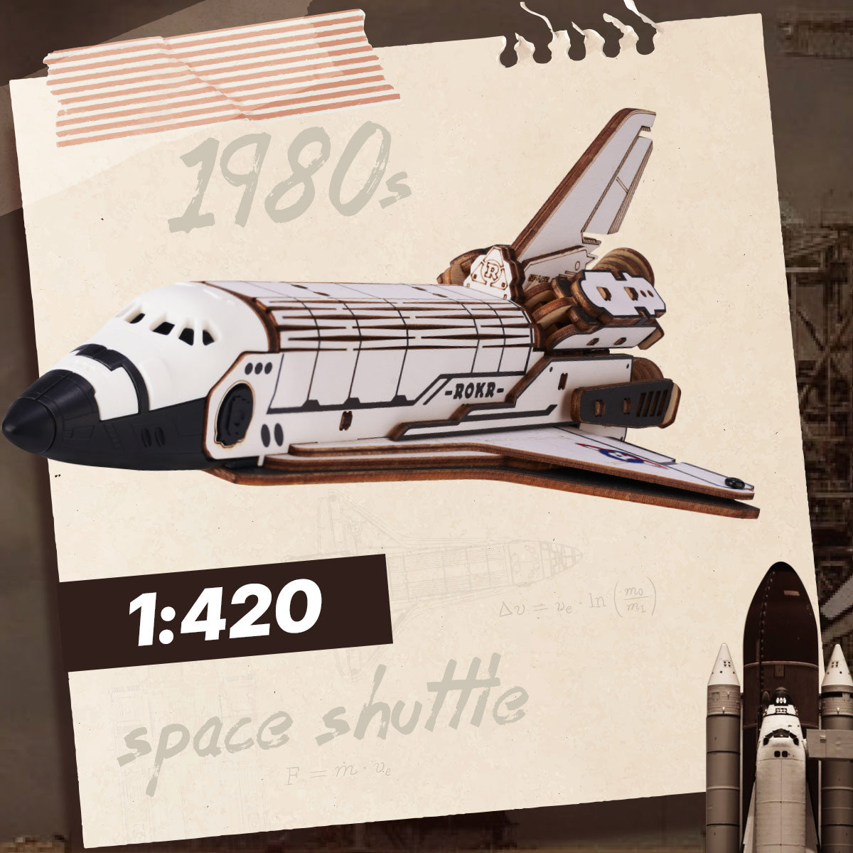 Space Shuttle 3D Puzzle