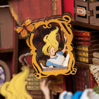 Fall into Wonder DIY Book Nook Shelf Insert