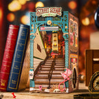 Street Scene DIY Book Nook Shelf Insert