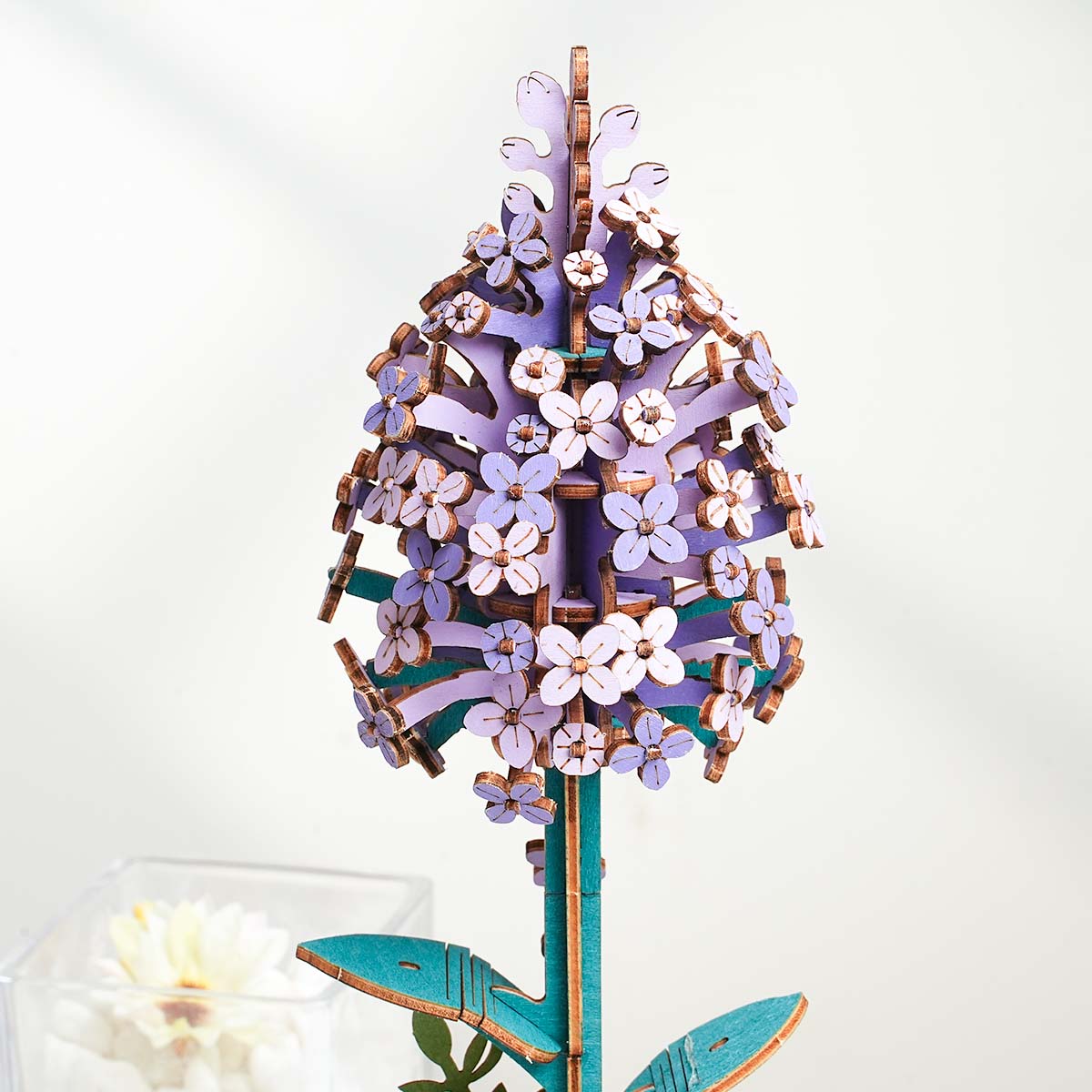 Lilac DIY Flower 3D Puzzle
