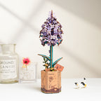 Lilac DIY Flower 3D Puzzle